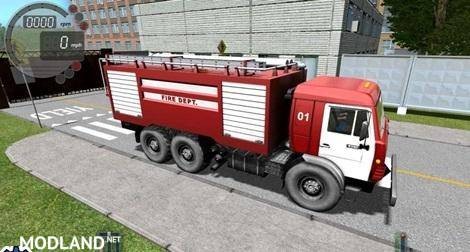 Kamaz 5350 Fire Truck [1.5.0]